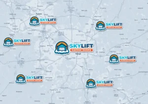 Service area map for Skylift Garage Doors